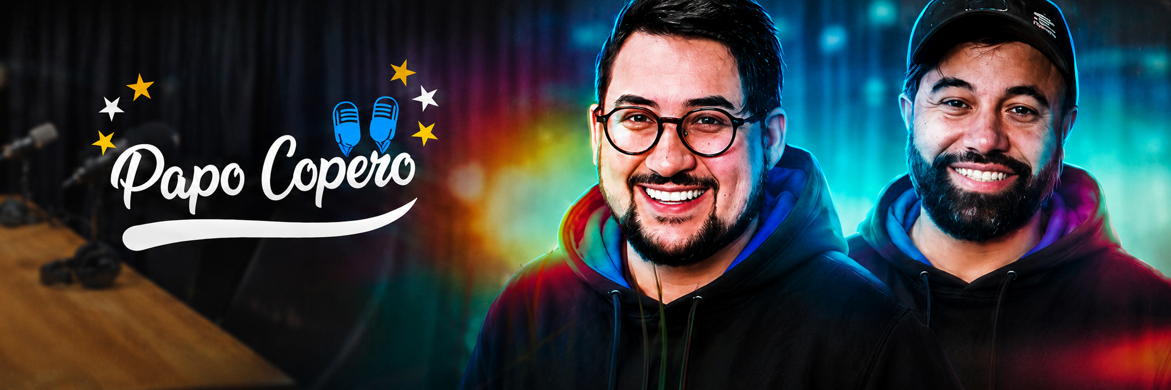 Camargo e Notag com a marca Papo Copero